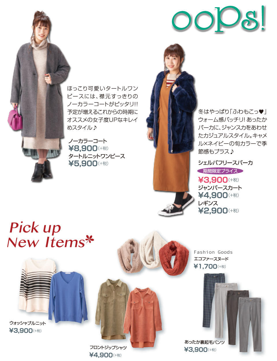 大感謝祭チラシ掲載商品